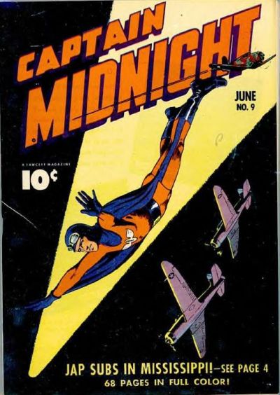 Read online Captain Midnight (1942) comic -  Issue #9 - 1