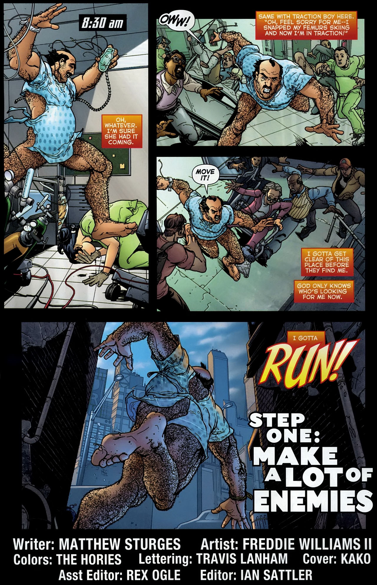 Read online Final Crisis Aftermath: Run! comic -  Issue #1 - 4