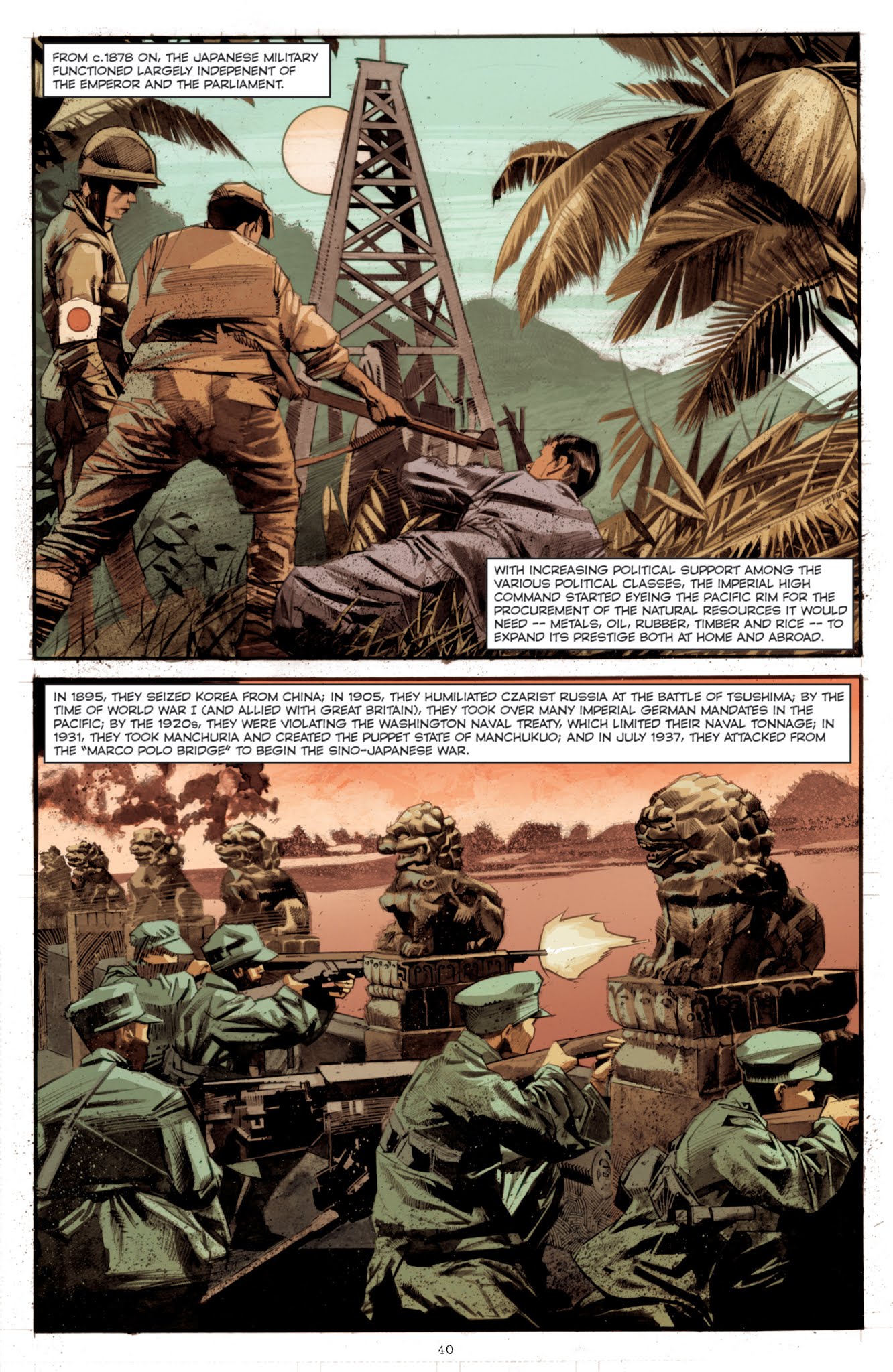 Read online Fever Ridge: A Tale of MacArthur's Jungle War comic -  Issue # _TPB - 39