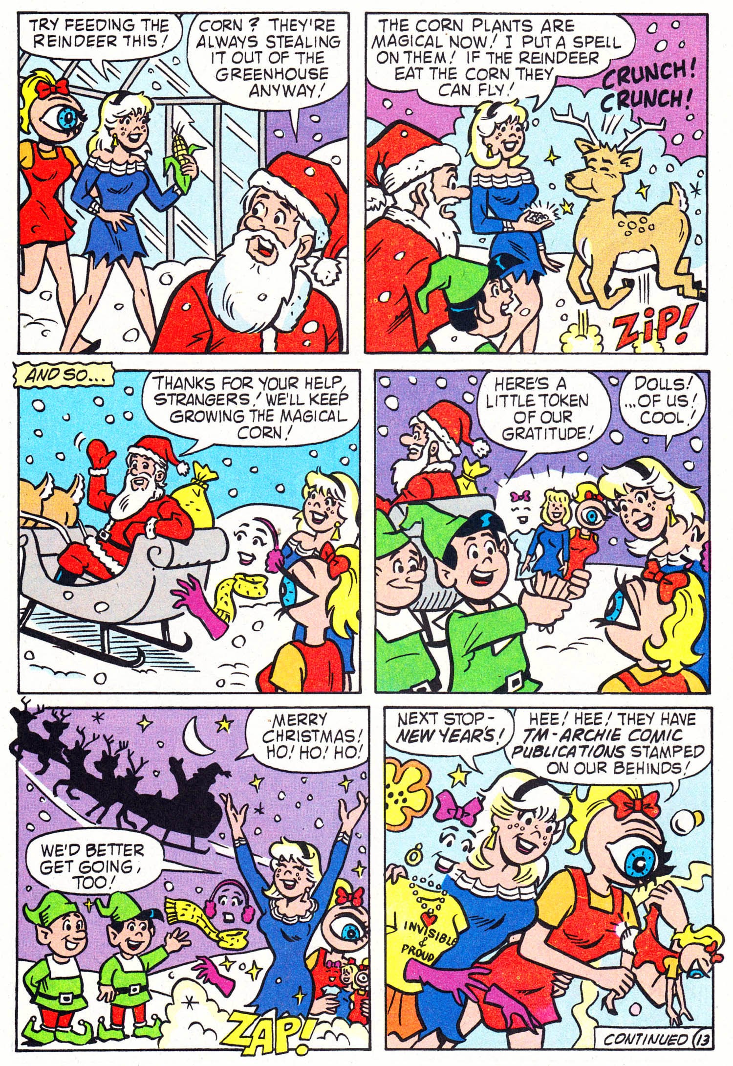 Read online Sabrina's Holiday Spectacular comic -  Issue #2 - 16