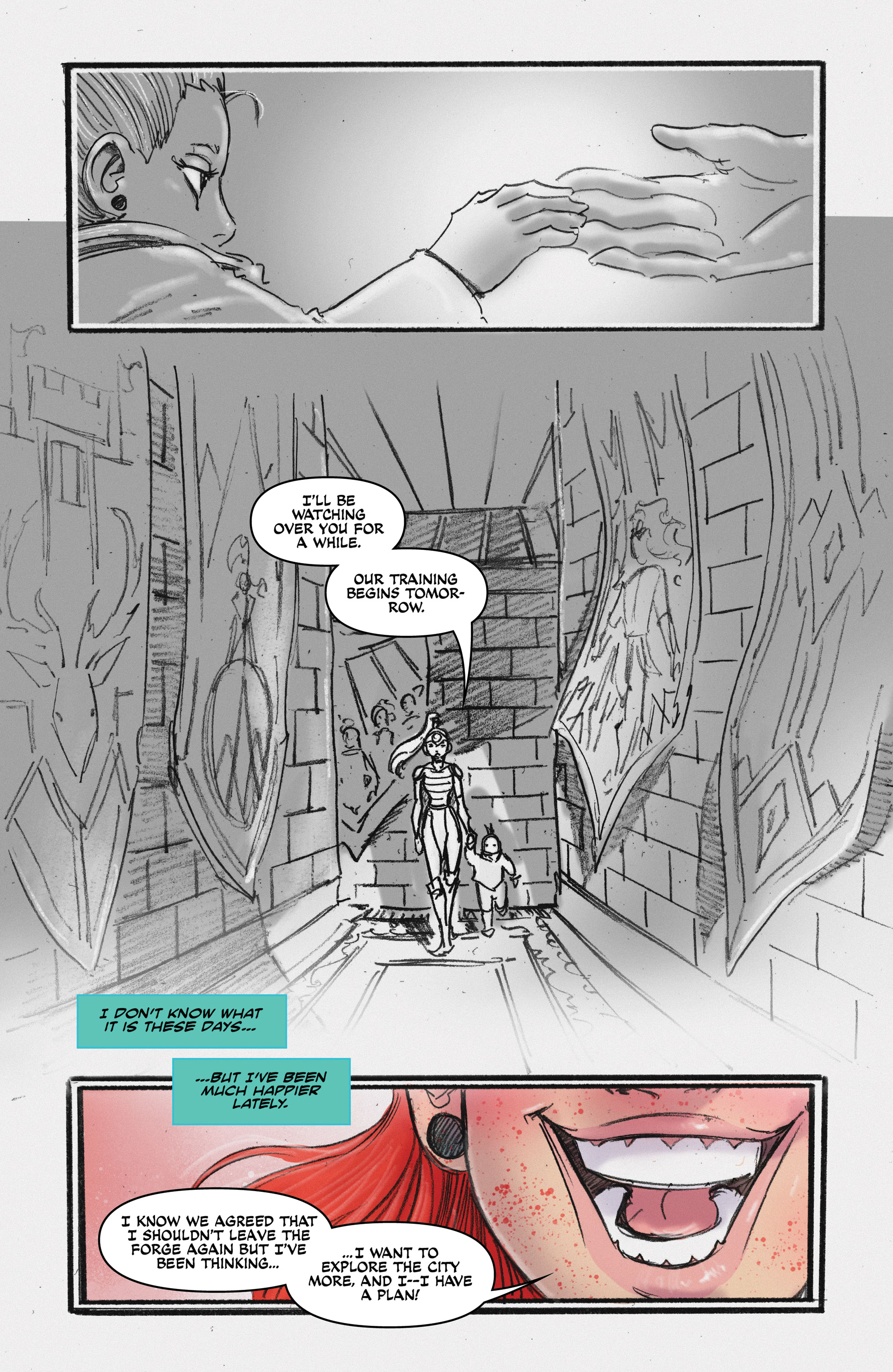 Read online Stoneheart comic -  Issue #3 - 10