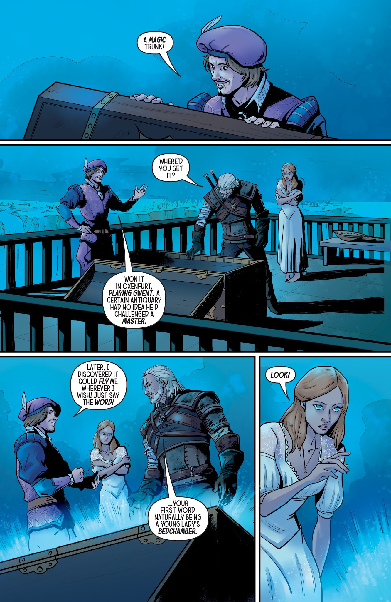 Read online The Witcher: Of Flesh and Flame comic -  Issue #1 - 19