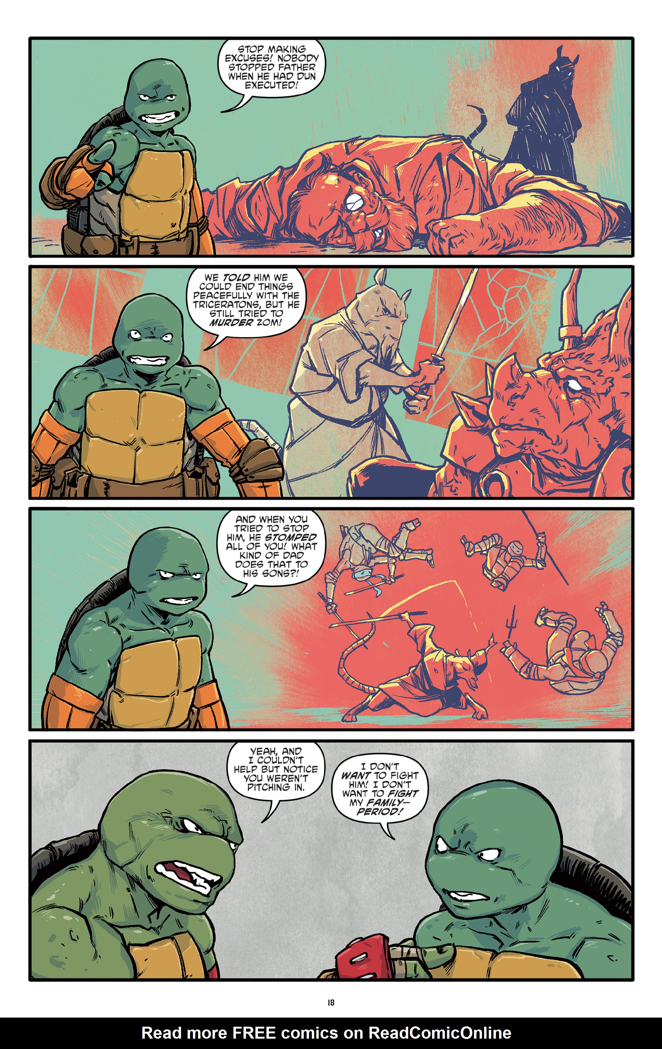 Read online Teenage Mutant Ninja Turtles: The IDW Collection comic -  Issue # TPB 12 (Part 1) - 18