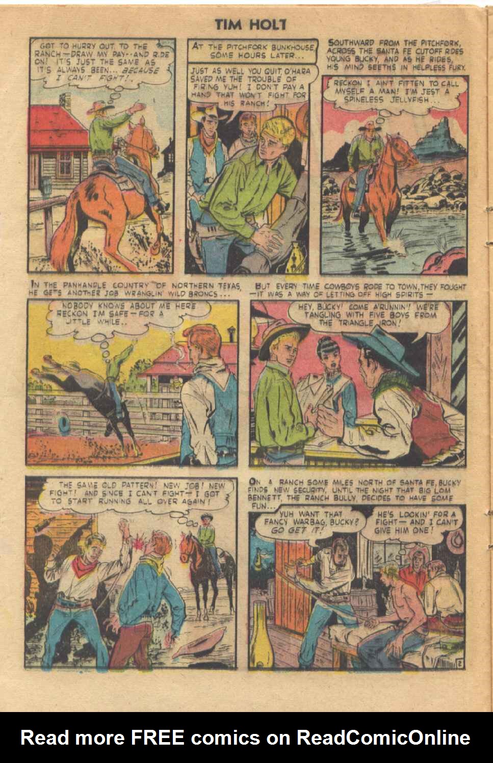 Read online Tim Holt comic -  Issue #26 - 11