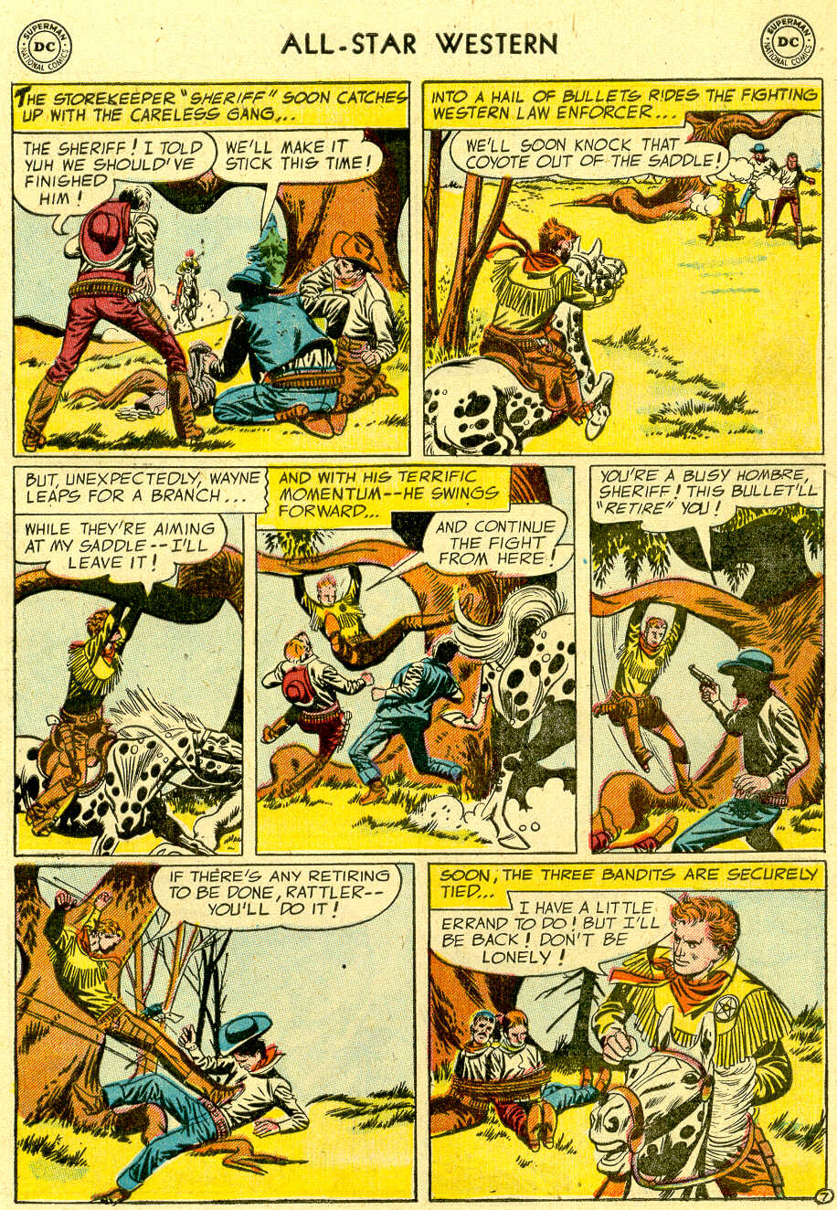 Read online All-Star Western (1951) comic -  Issue #83 - 9