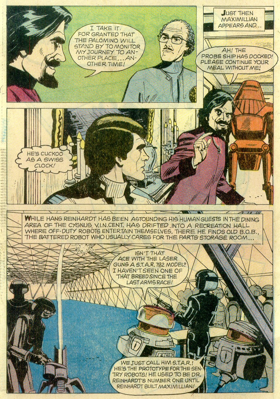 Read online Walt Disney The Black Hole comic -  Issue #1 - 34