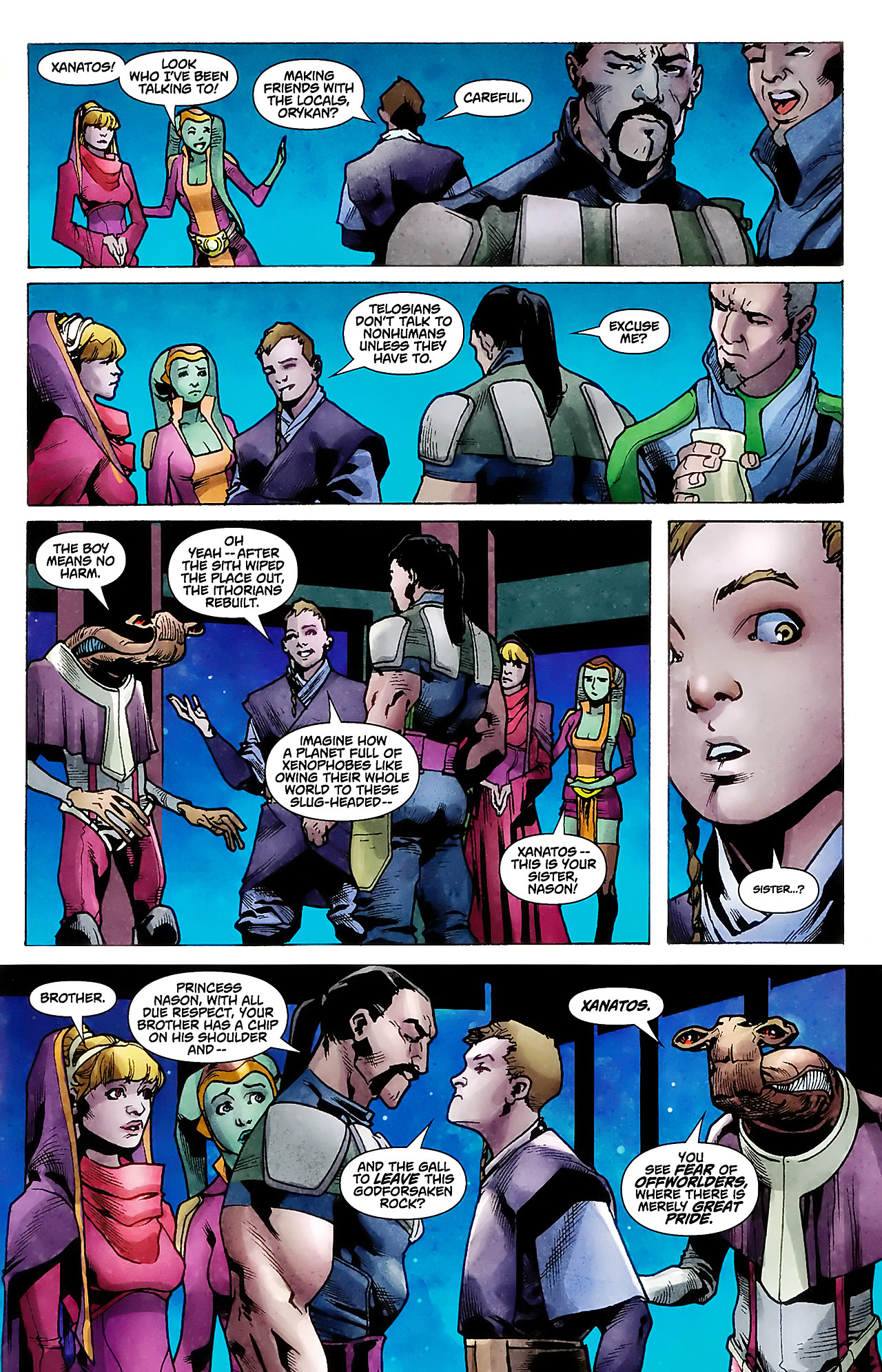 Read online Star Wars: Jedi - The Dark Side comic -  Issue #2 - 23