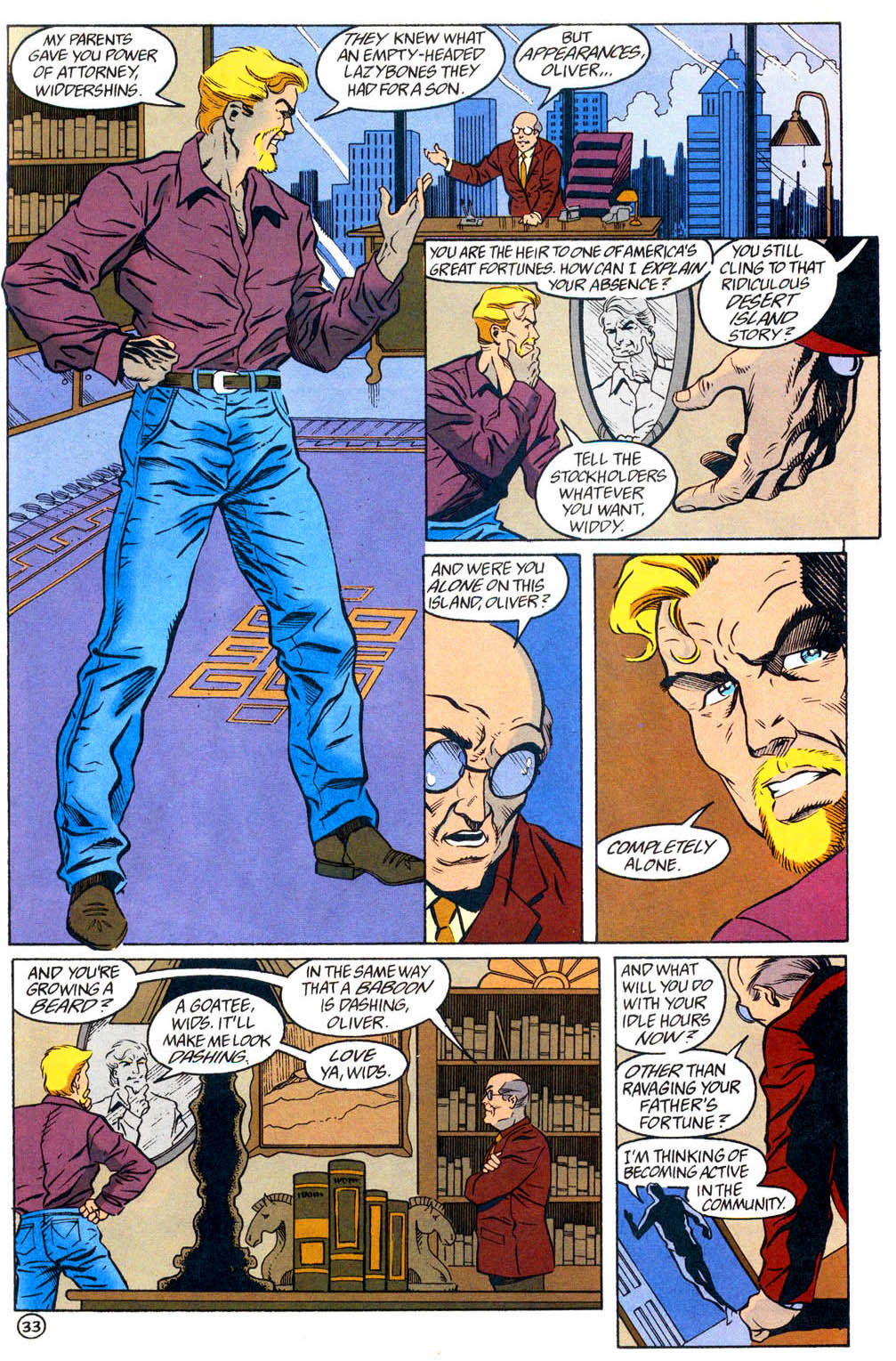 Read online Green Arrow (1988) comic -  Issue # Annual 7 - 33