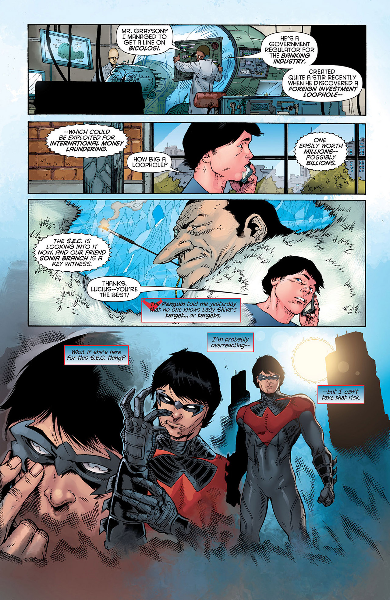 Read online Nightwing (2011) comic -  Issue #14 - 7