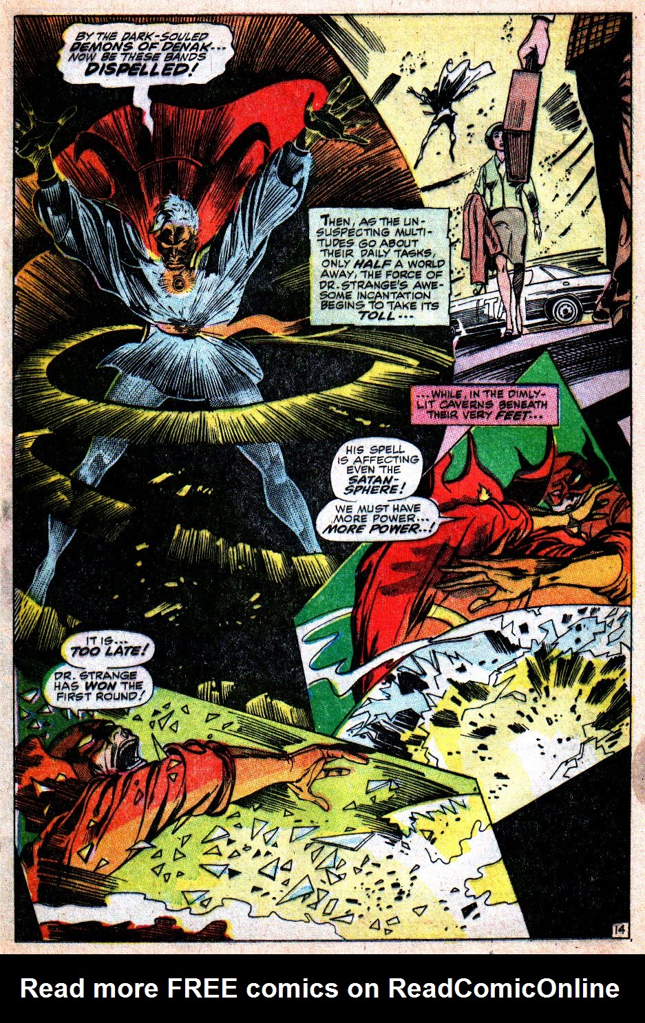 Read online Marvel Masterworks: Doctor Strange comic -  Issue # TPB 3 - 142