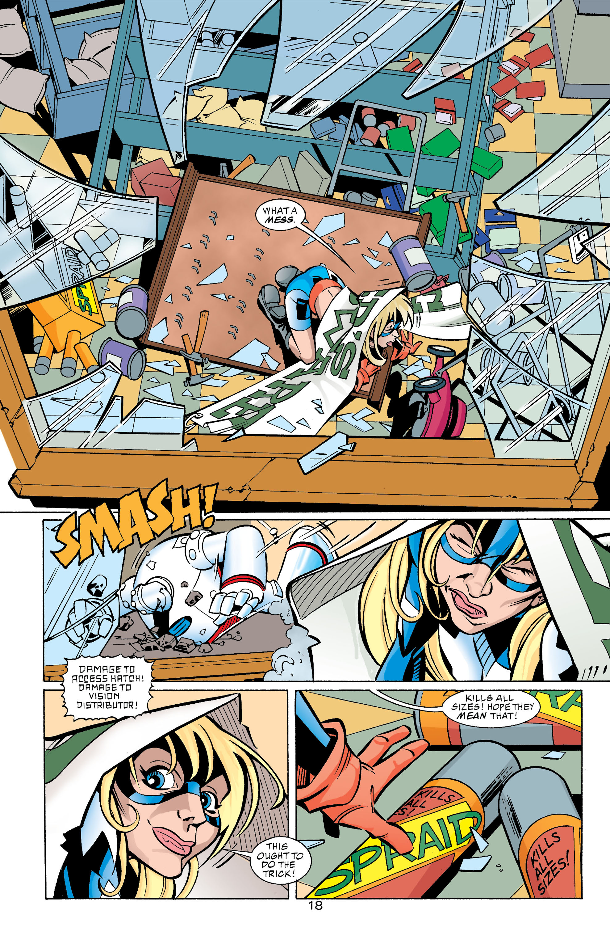 Read online Stars and S.T.R.I.P.E. comic -  Issue #3 - 18
