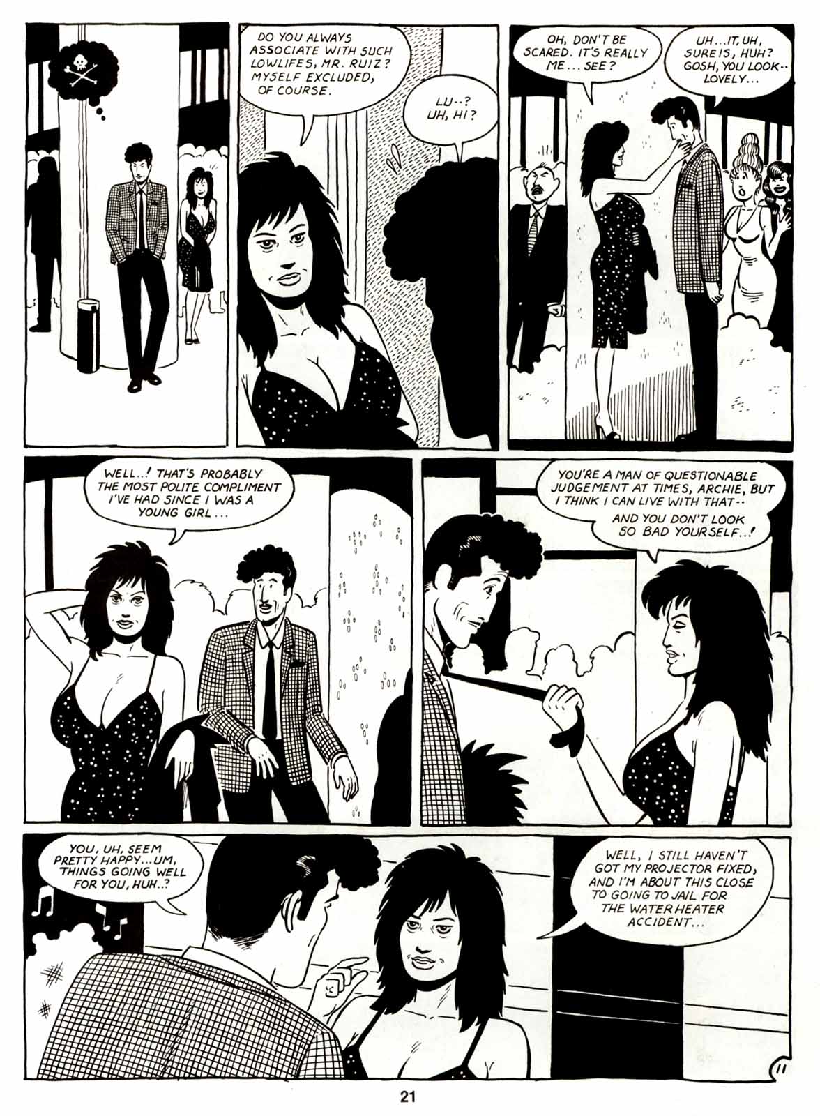 Read online Love and Rockets (1982) comic -  Issue #7 - 23