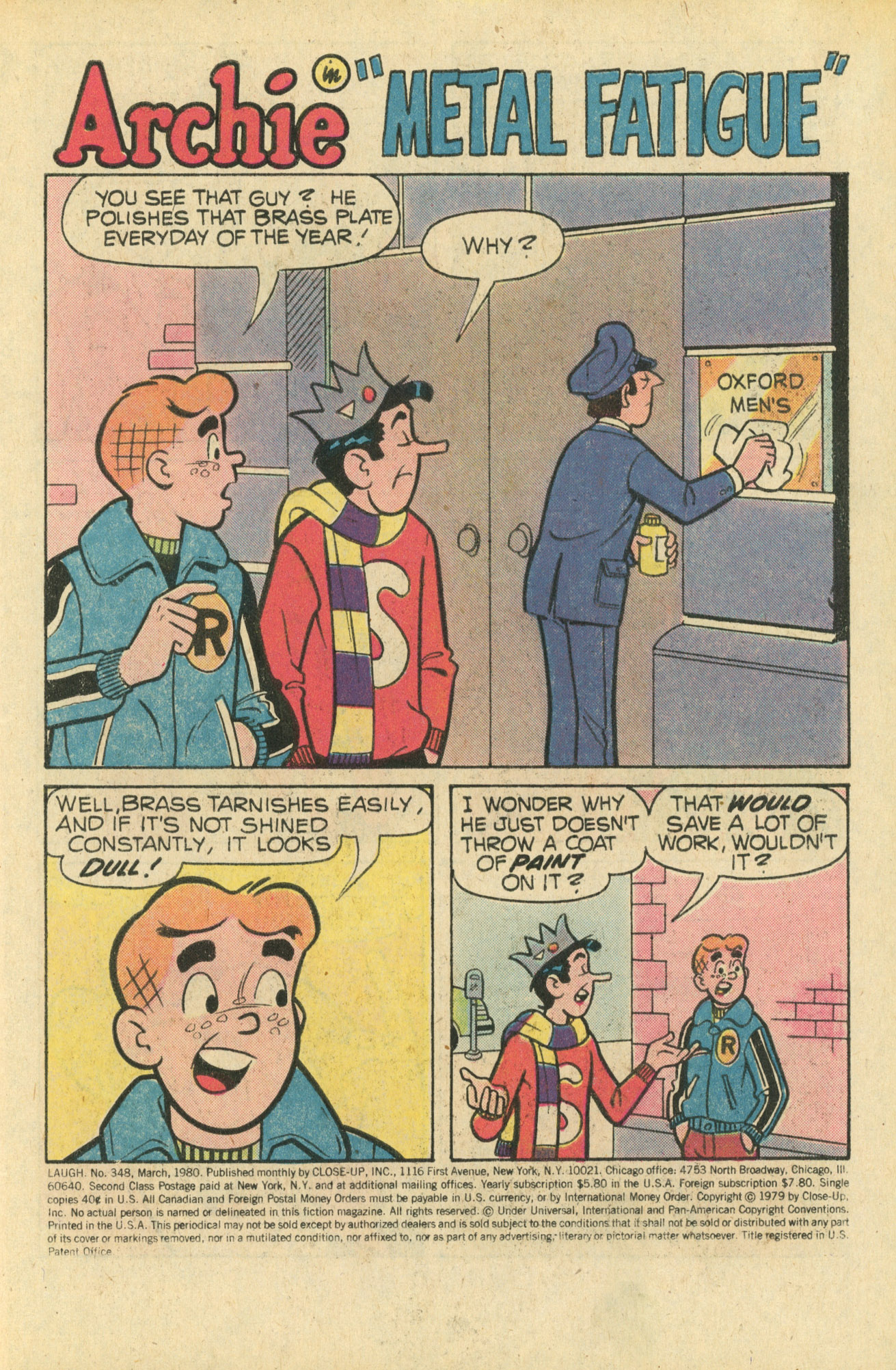 Read online Laugh (Comics) comic -  Issue #348 - 3