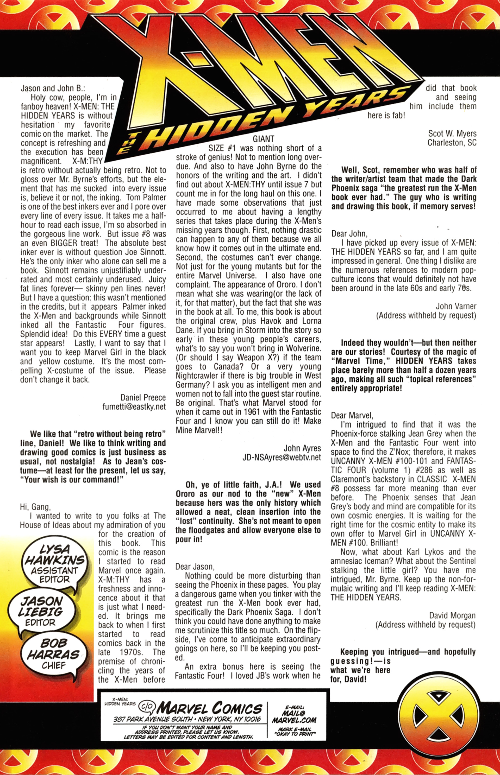 Read online X-Men: Hidden Years comic -  Issue #11 - 24