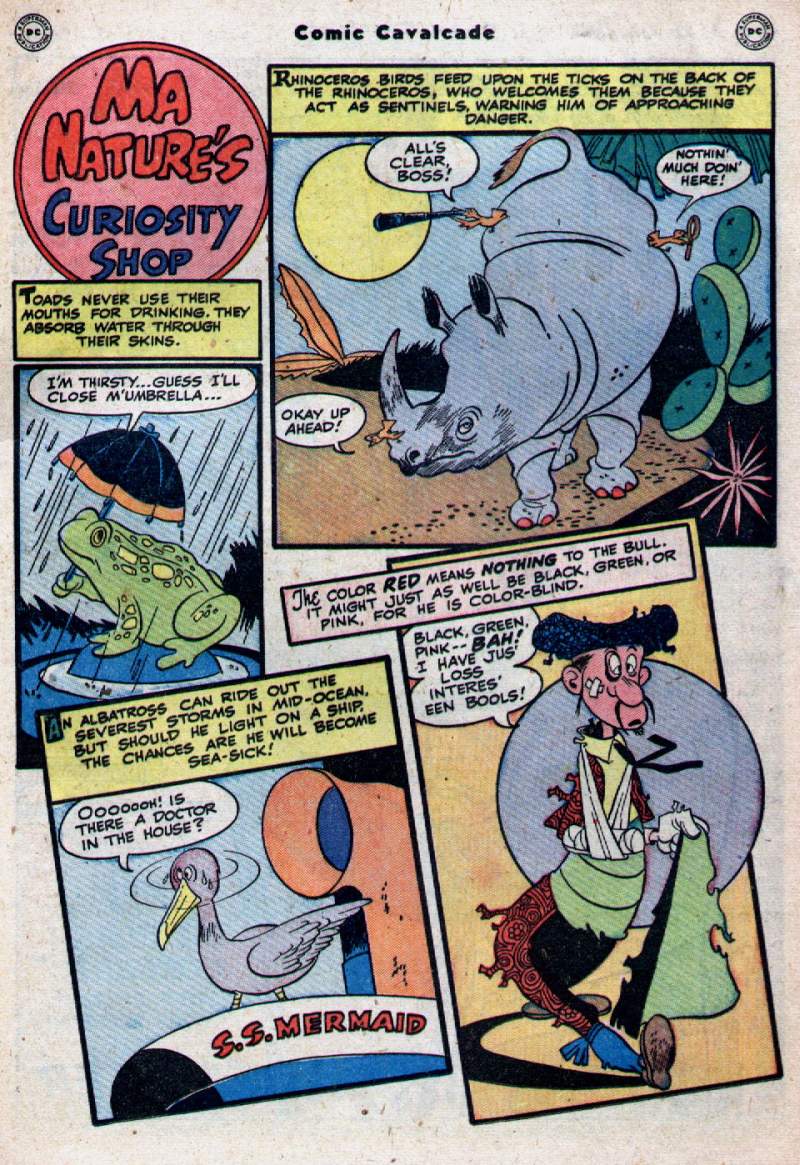 Read online Comic Cavalcade comic -  Issue #28 - 61