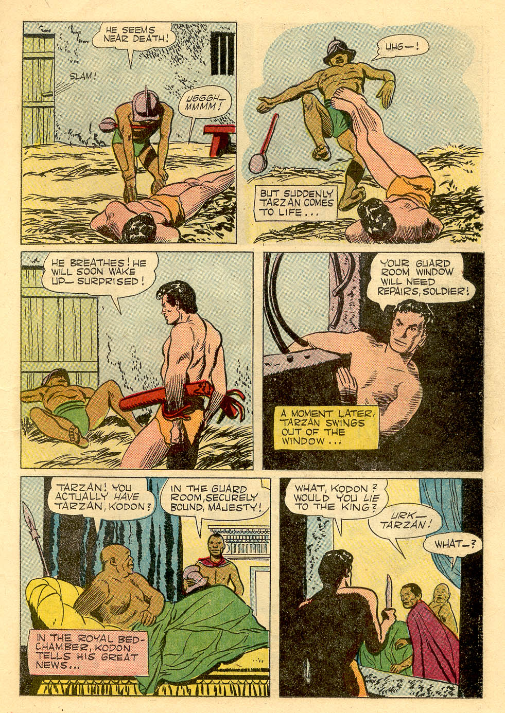 Read online Tarzan (1948) comic -  Issue #62 - 16
