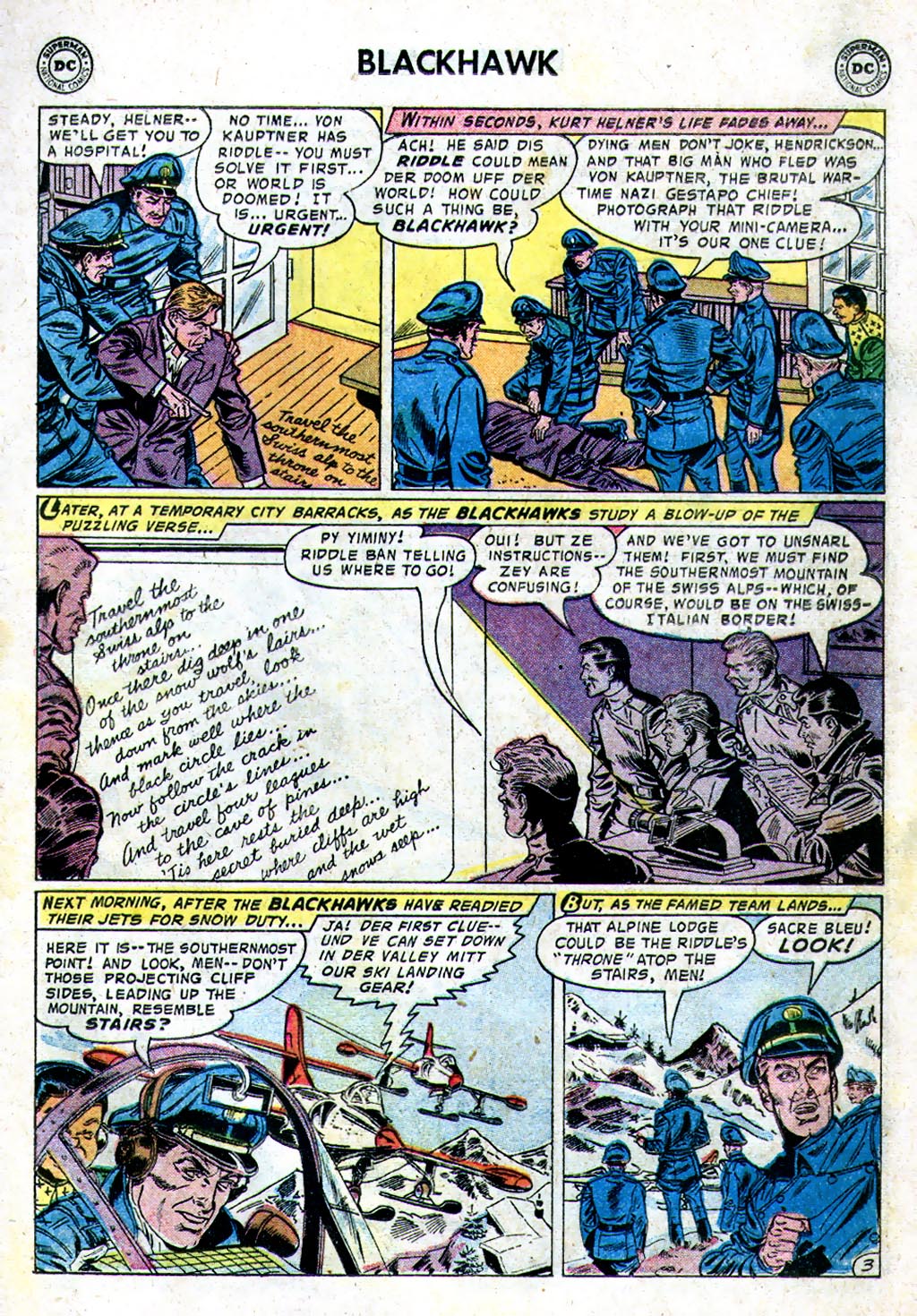 Read online Blackhawk (1957) comic -  Issue #123 - 15