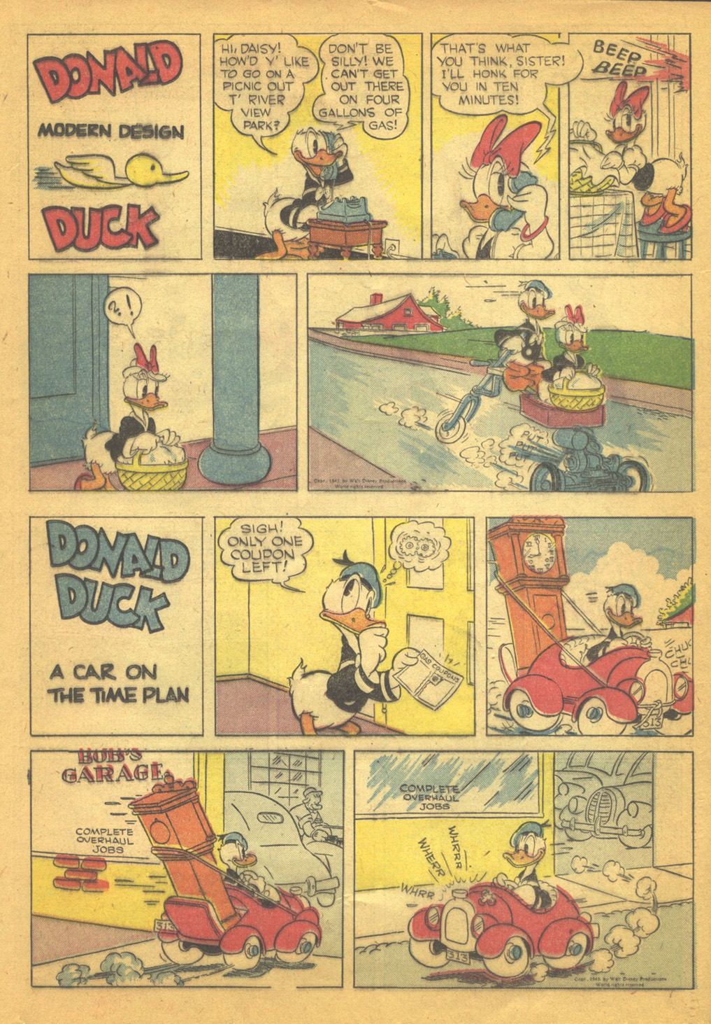 Read online Walt Disney's Comics and Stories comic -  Issue #46 - 37