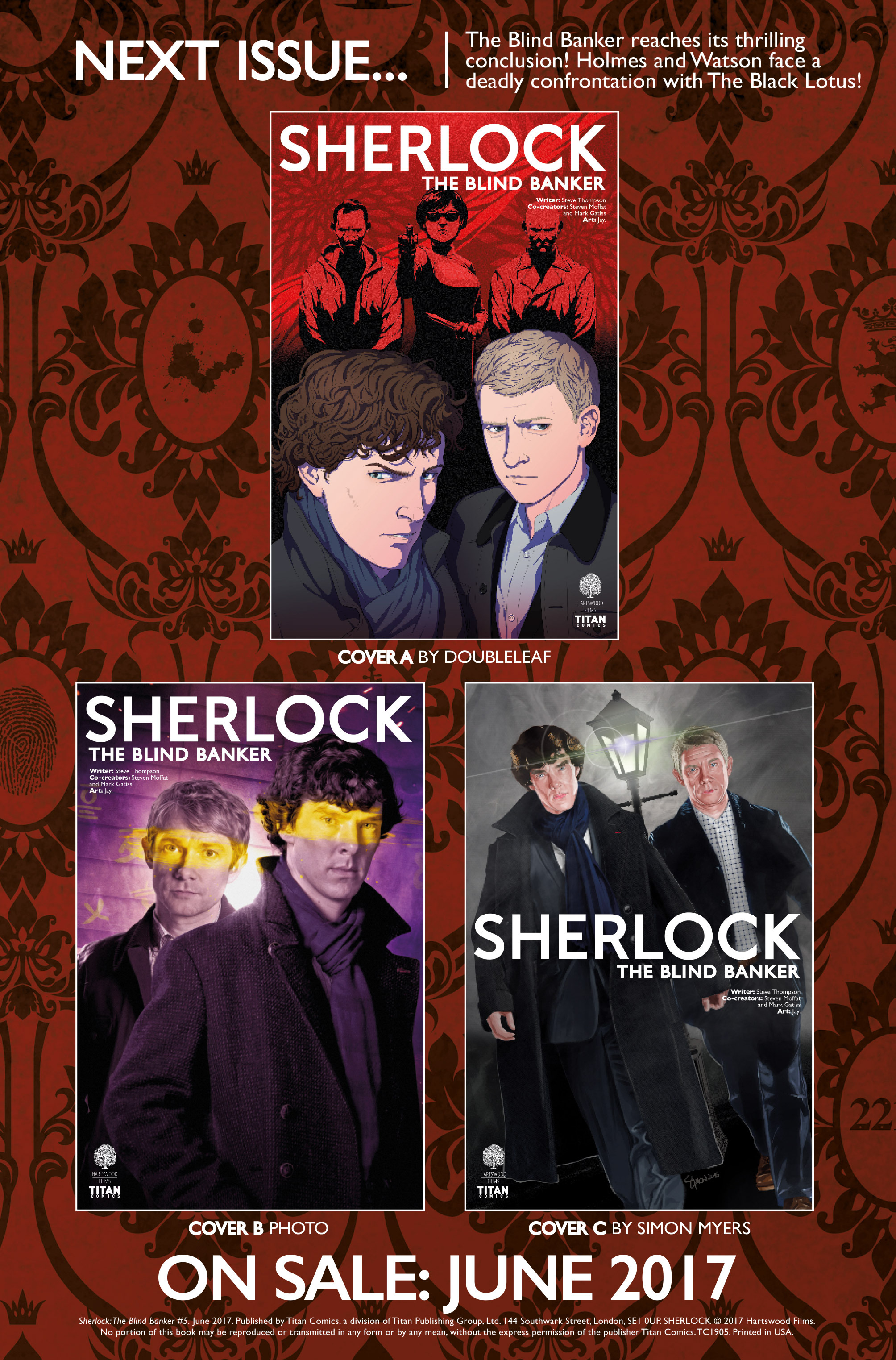 Read online Sherlock: The Blind Banker comic -  Issue #5 - 41