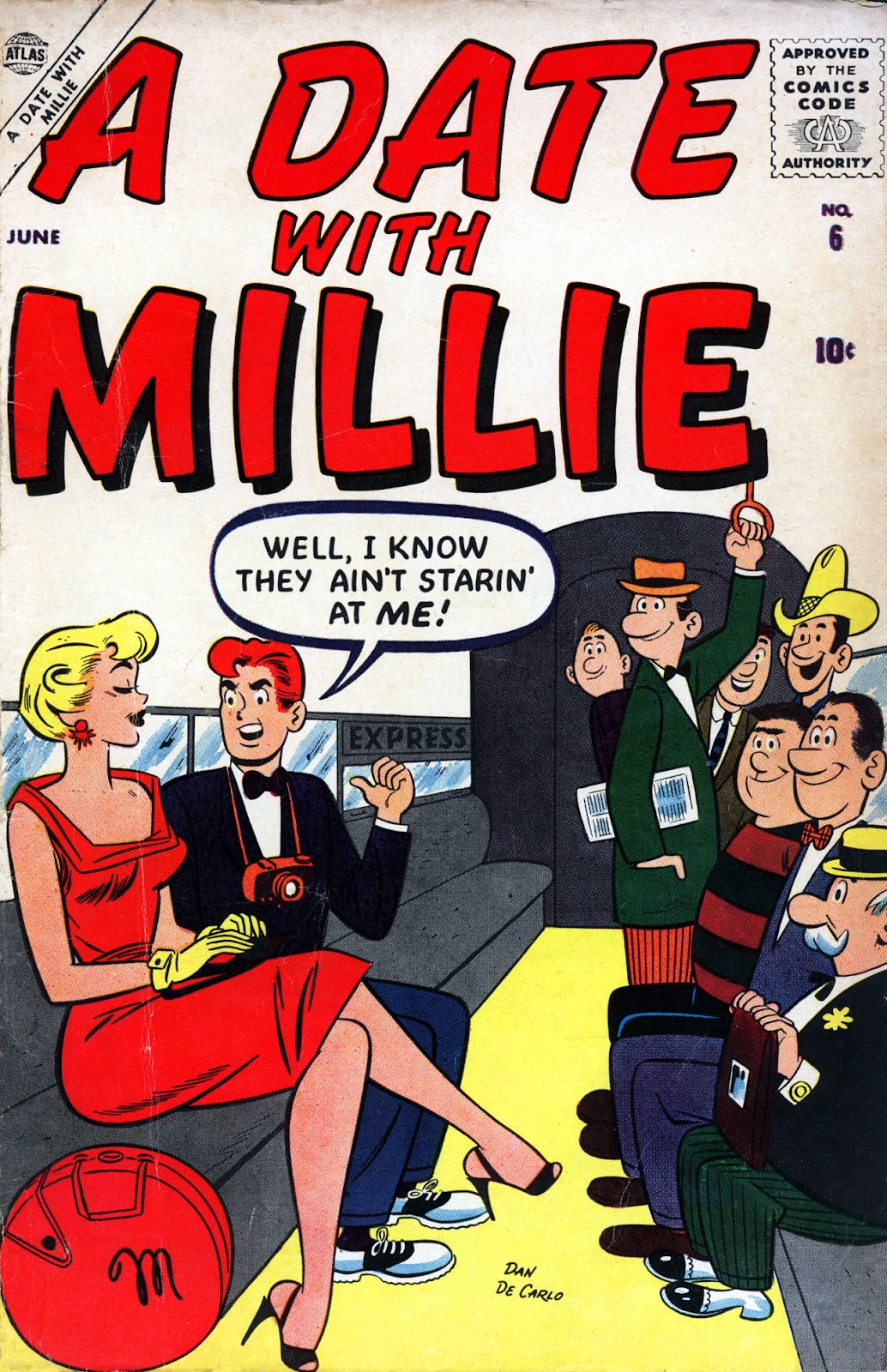 A Date with Millie (1956) issue 6 - Page 1