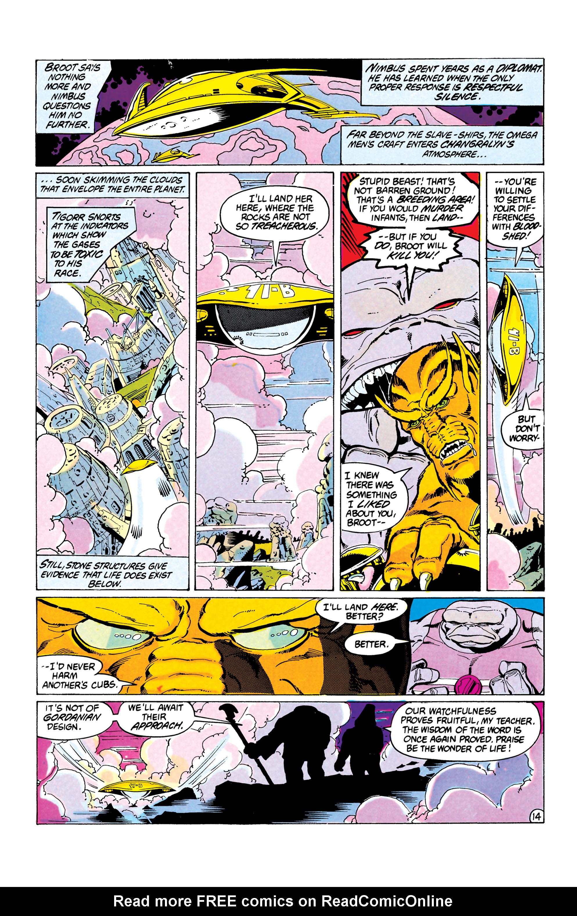 Read online The Omega Men (1983) comic -  Issue #1 - 15