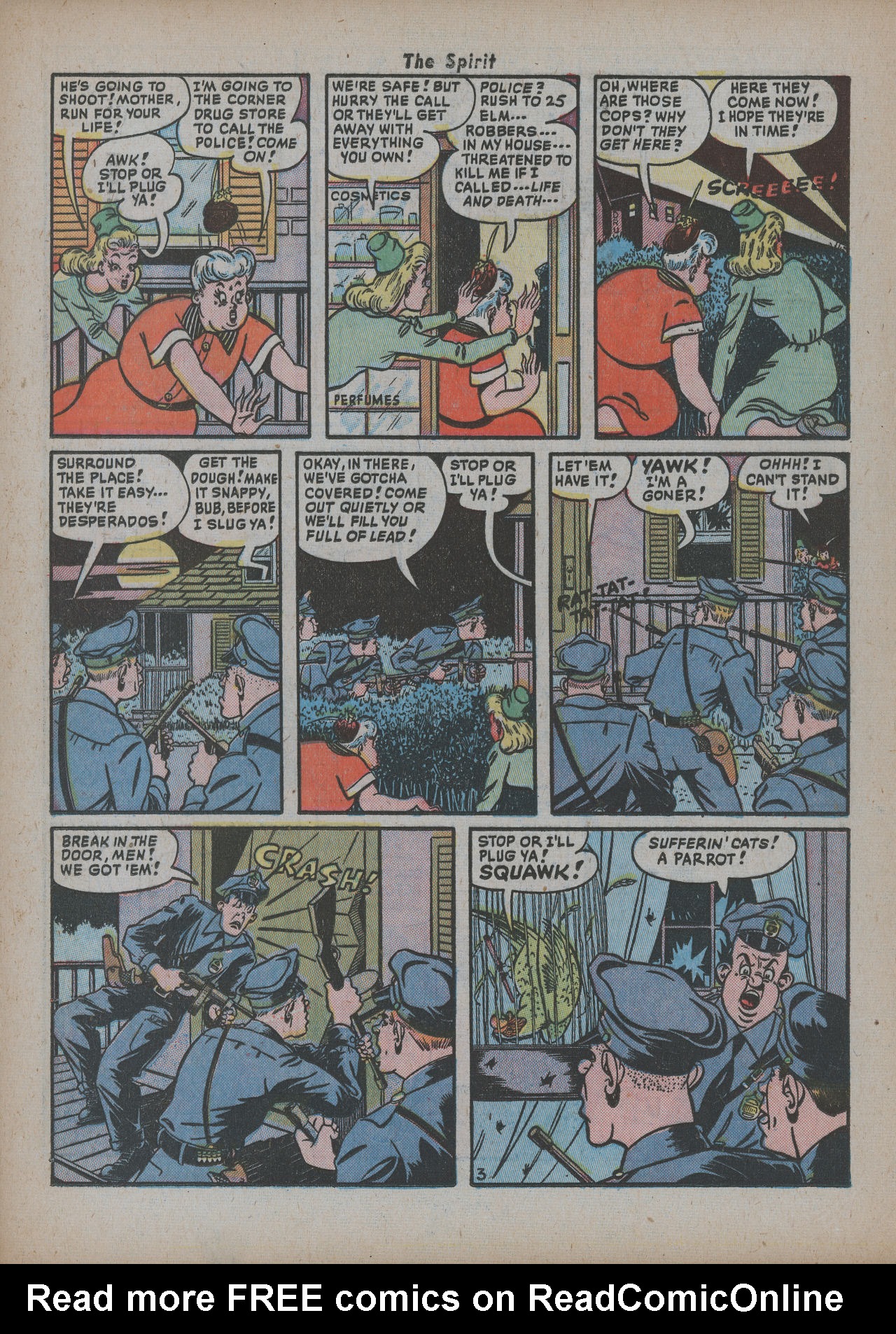 Read online The Spirit (1944) comic -  Issue #19 - 20