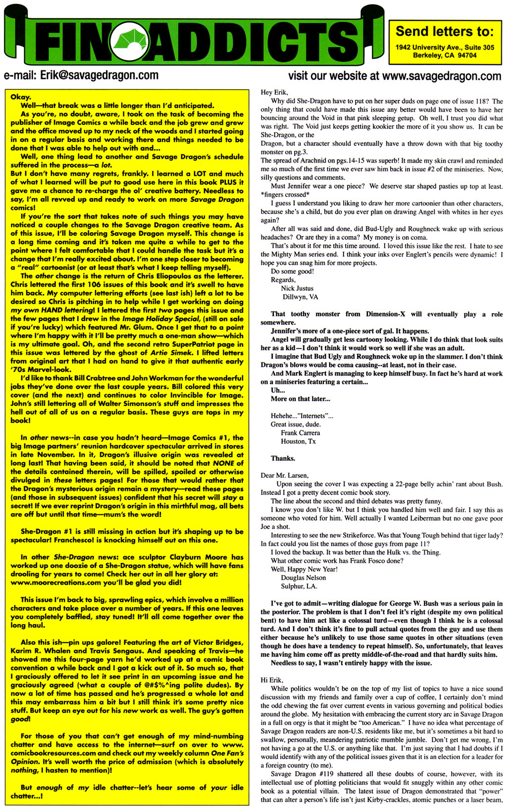 Read online The Savage Dragon (1993) comic -  Issue #122 - 34