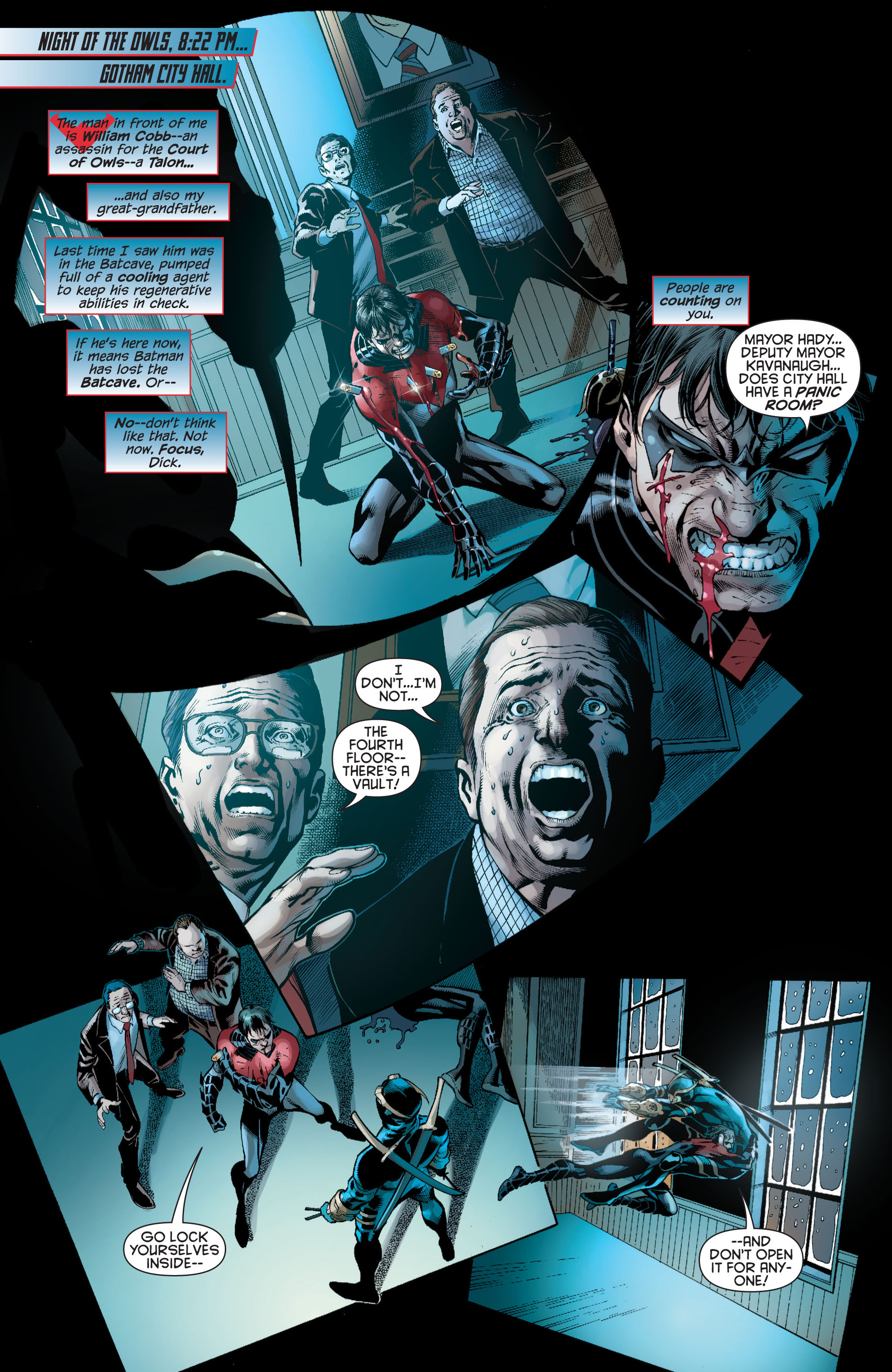 Read online Batman: Night of the Owls comic -  Issue # Full - 220