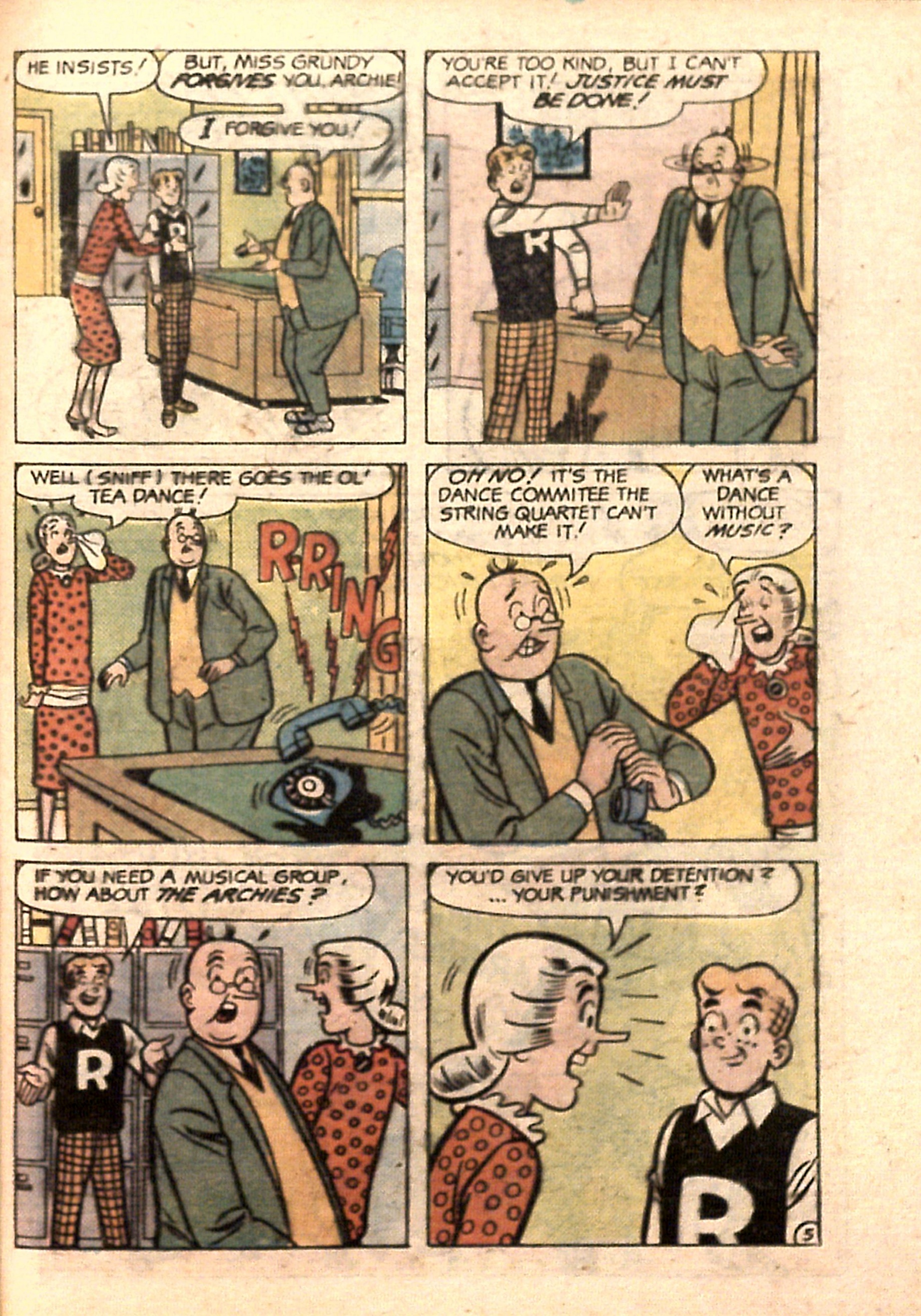 Read online Archie...Archie Andrews, Where Are You? Digest Magazine comic -  Issue #5 - 125