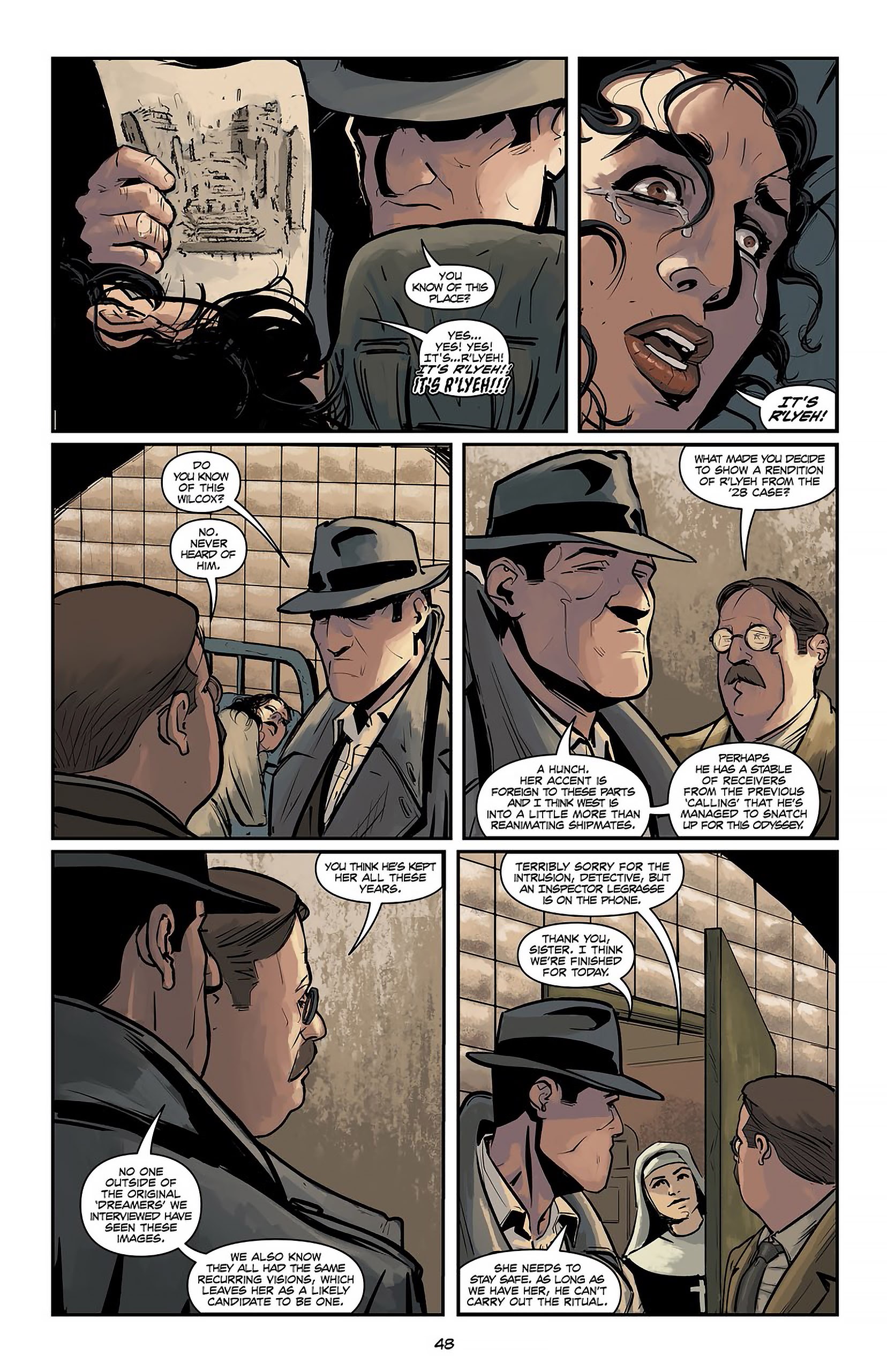 Read online Lovecraft P.I. - The Curious Case of ReAnimator comic -  Issue # TPB - 49