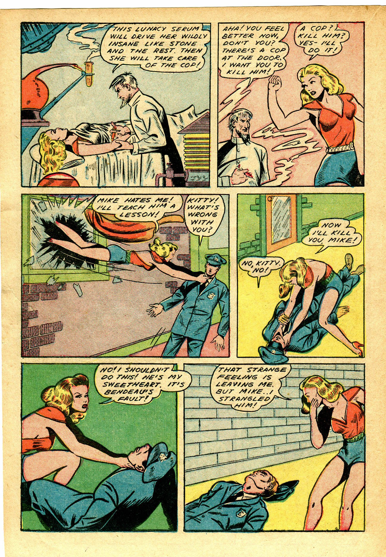 Read online Captain Flight Comics comic -  Issue #8 - 34