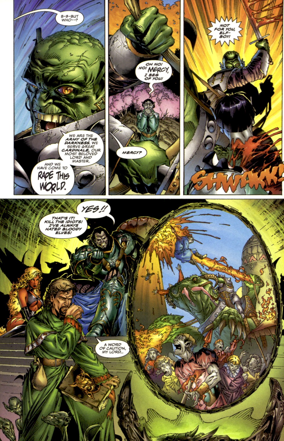 Read online Medieval Spawn/Witchblade comic -  Issue #1 - 9