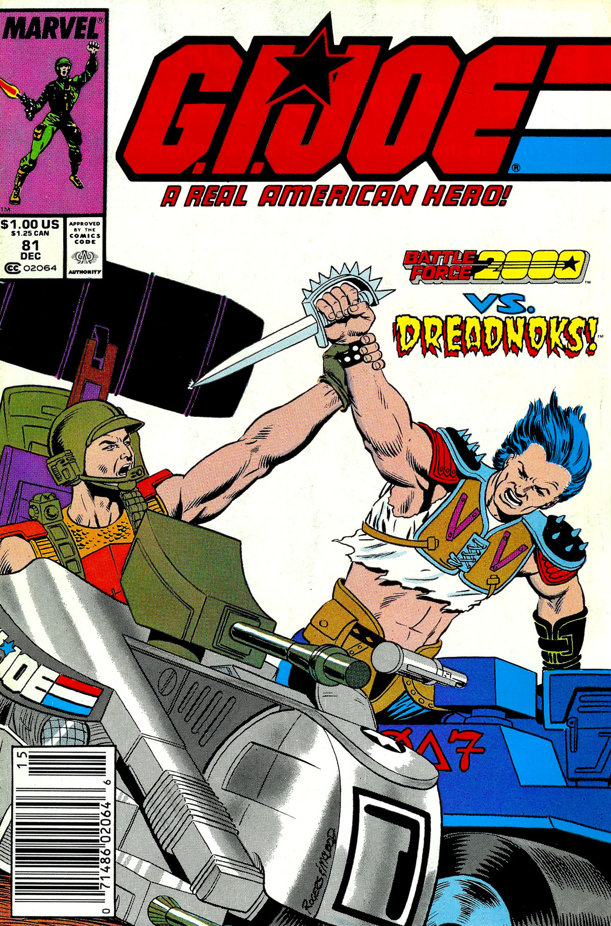Read online G.I. Joe: A Real American Hero comic -  Issue #81 - 1