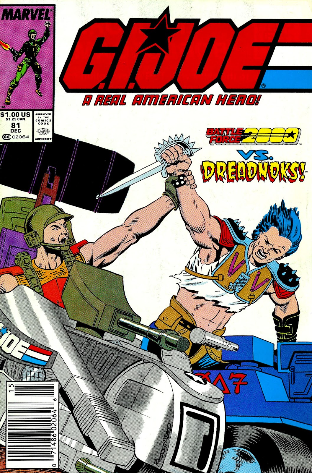 G.I. Joe: A Real American Hero issue 81 - Page 1
