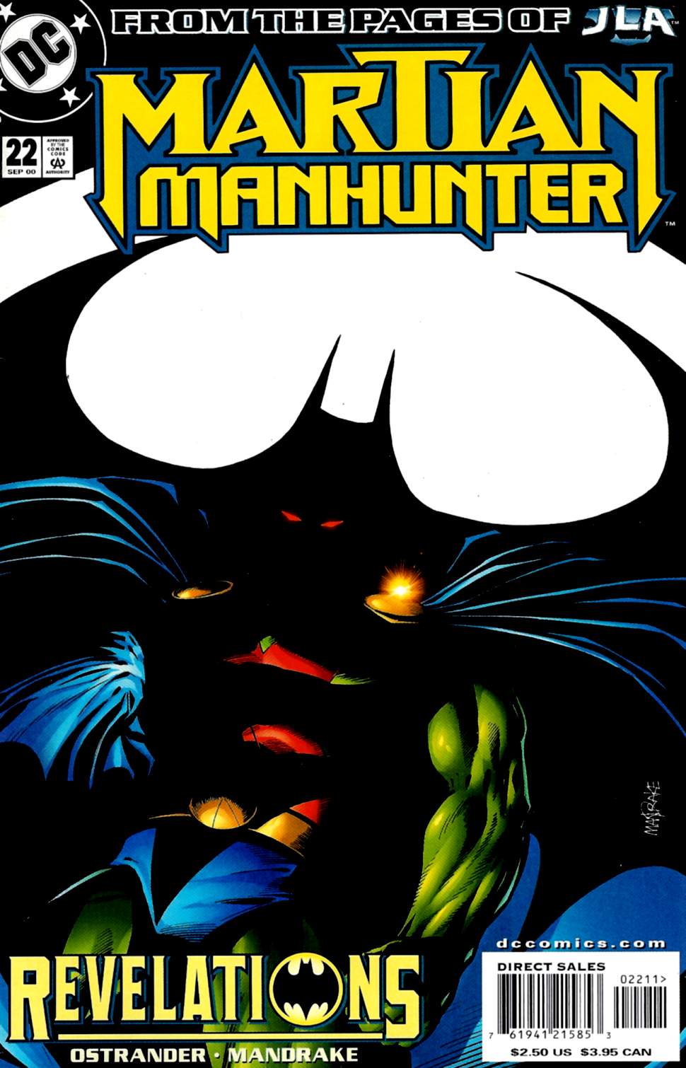 Read online Martian Manhunter (1998) comic -  Issue #22 - 1