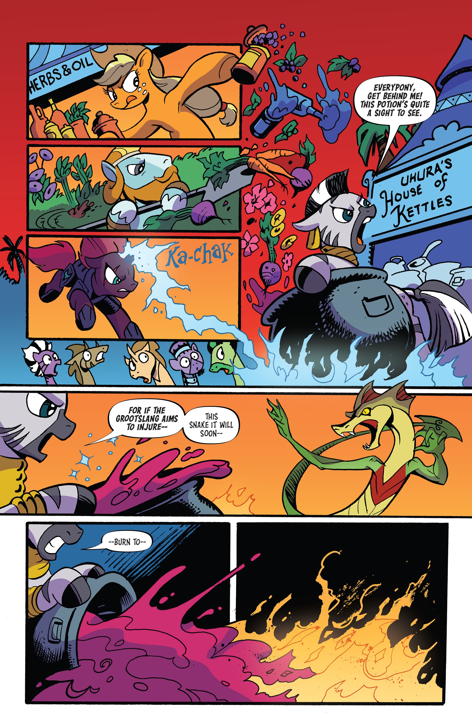 Read online My Little Pony: Friendship is Magic comic -  Issue #90 - 18