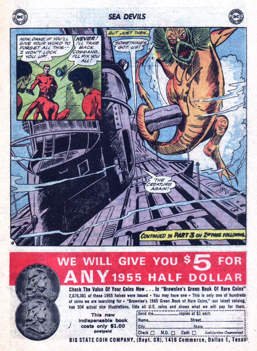 Read online Sea Devils comic -  Issue #24 - 26