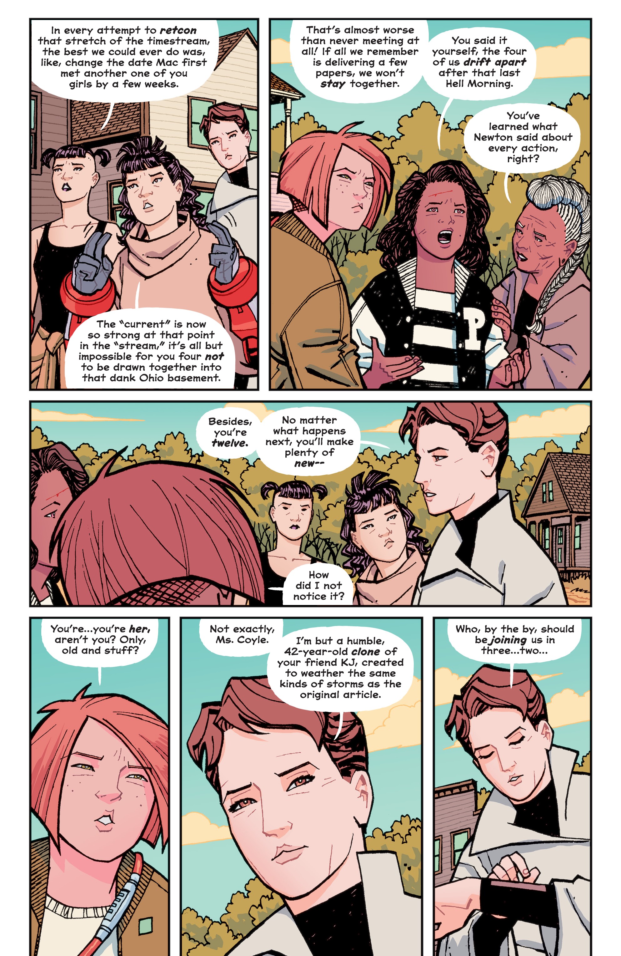 Read online Paper Girls comic -  Issue #29 - 14