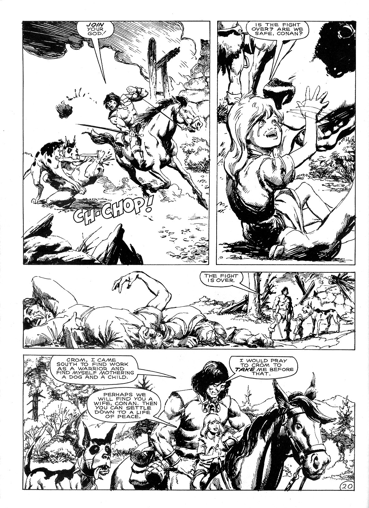 Read online The Savage Sword Of Conan comic -  Issue #145 - 26