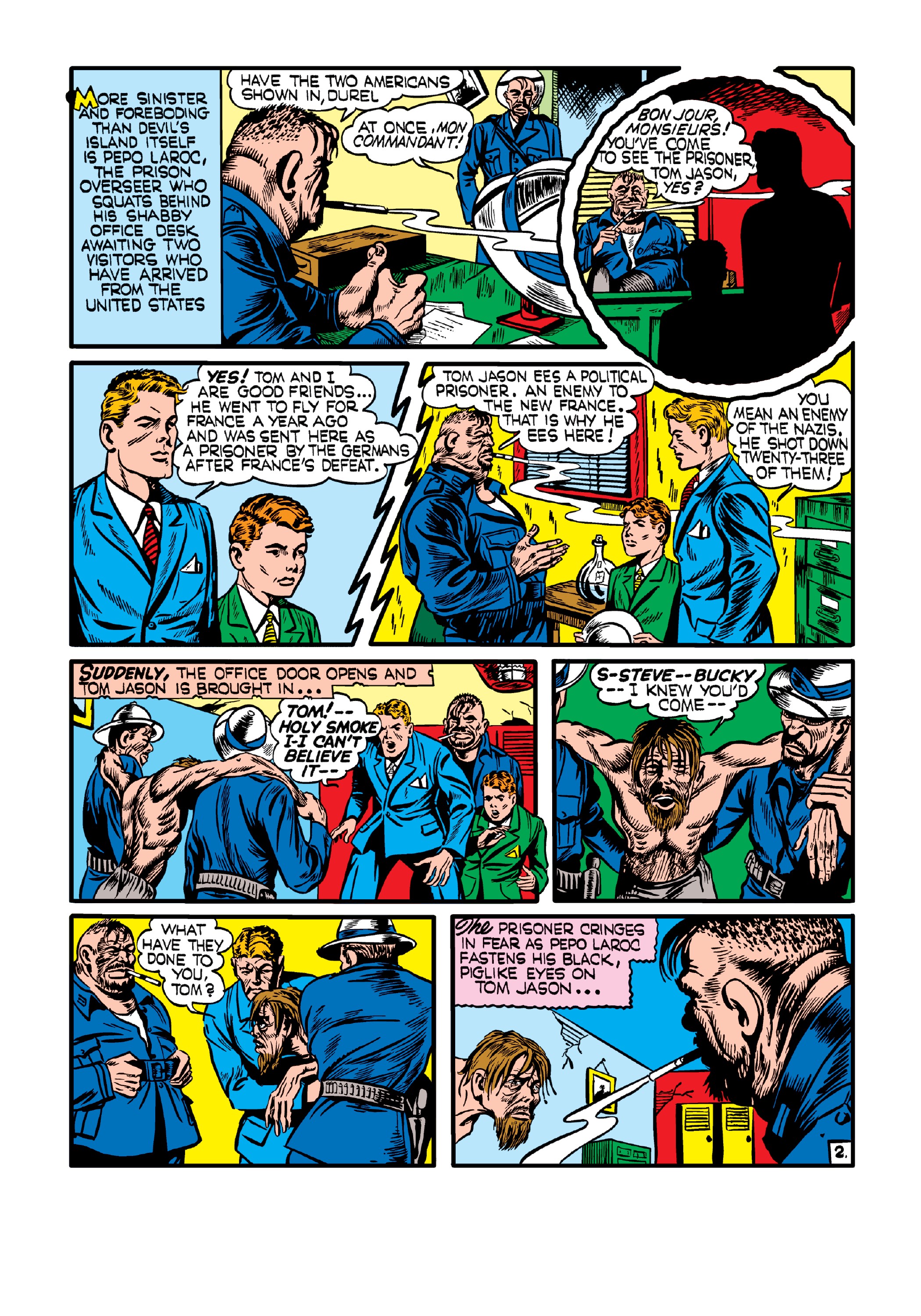 Read online Marvel Masterworks: Golden Age Captain America comic -  Issue # TPB 2 (Part 1) - 51