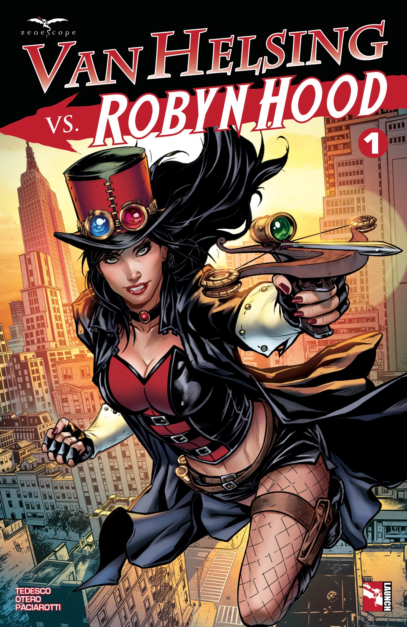 Read online Van Helsing vs. Robyn Hood comic -  Issue #1 - 1