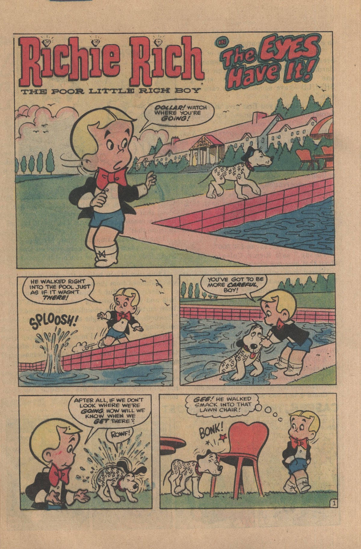 Read online Richie Rich & Dollar the Dog comic -  Issue #20 - 28