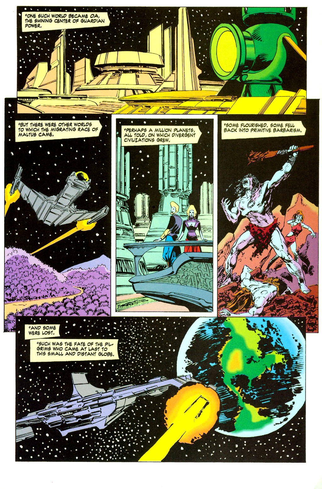 Read online Green Lantern: Ganthet's Tale comic -  Issue # Full - 16