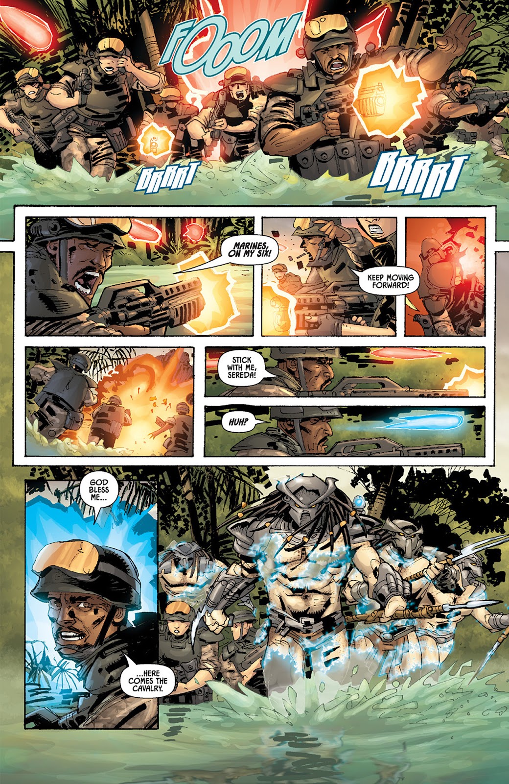 Aliens vs. Predator: Three World War issue 5 - Page 19