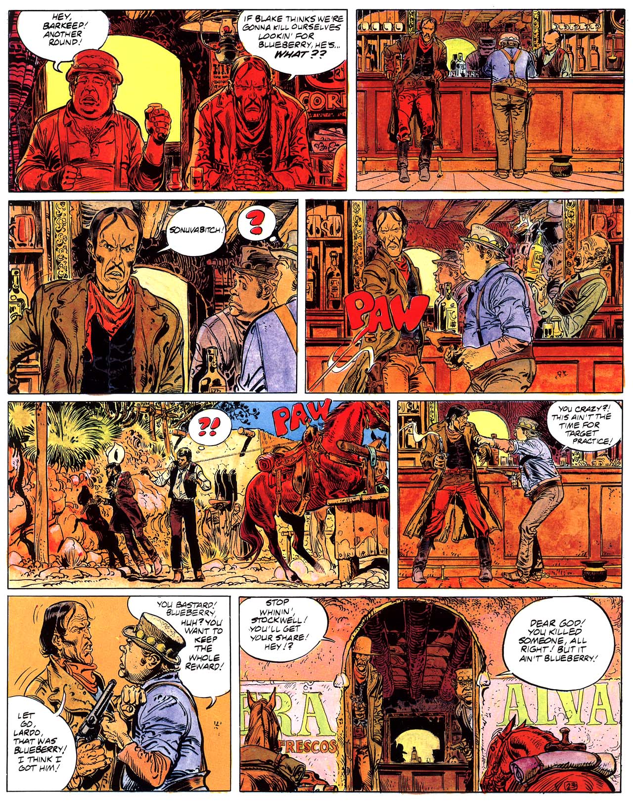 Read online Epic Graphic Novel: Blueberry comic -  Issue #3 - 28