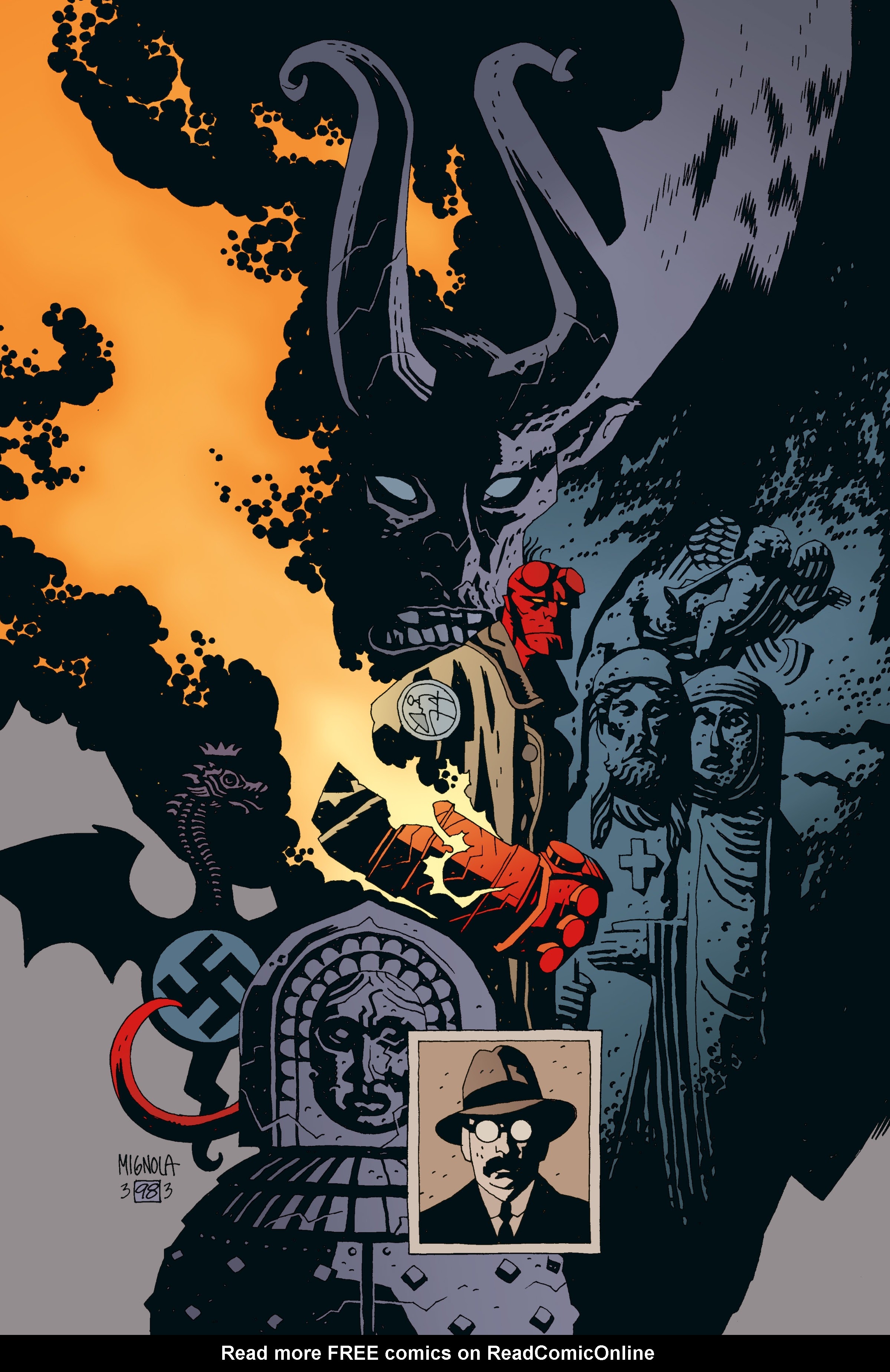 Read online Hellboy: 25 Years of Covers comic -  Issue # TPB (Part 1) - 37