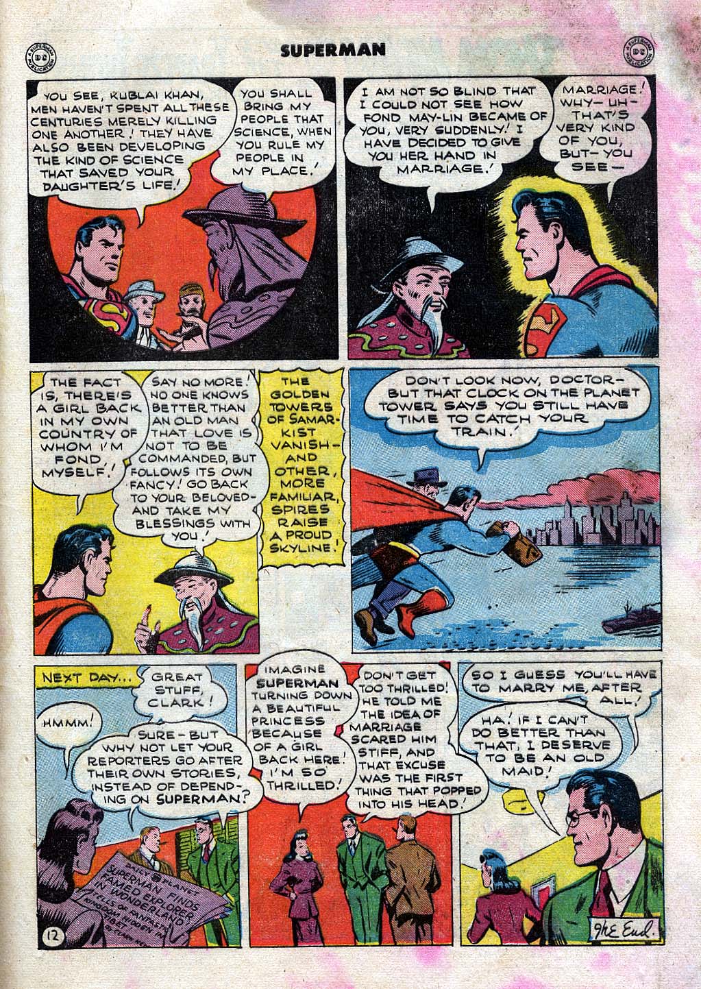 Read online Superman (1939) comic -  Issue #40 - 49