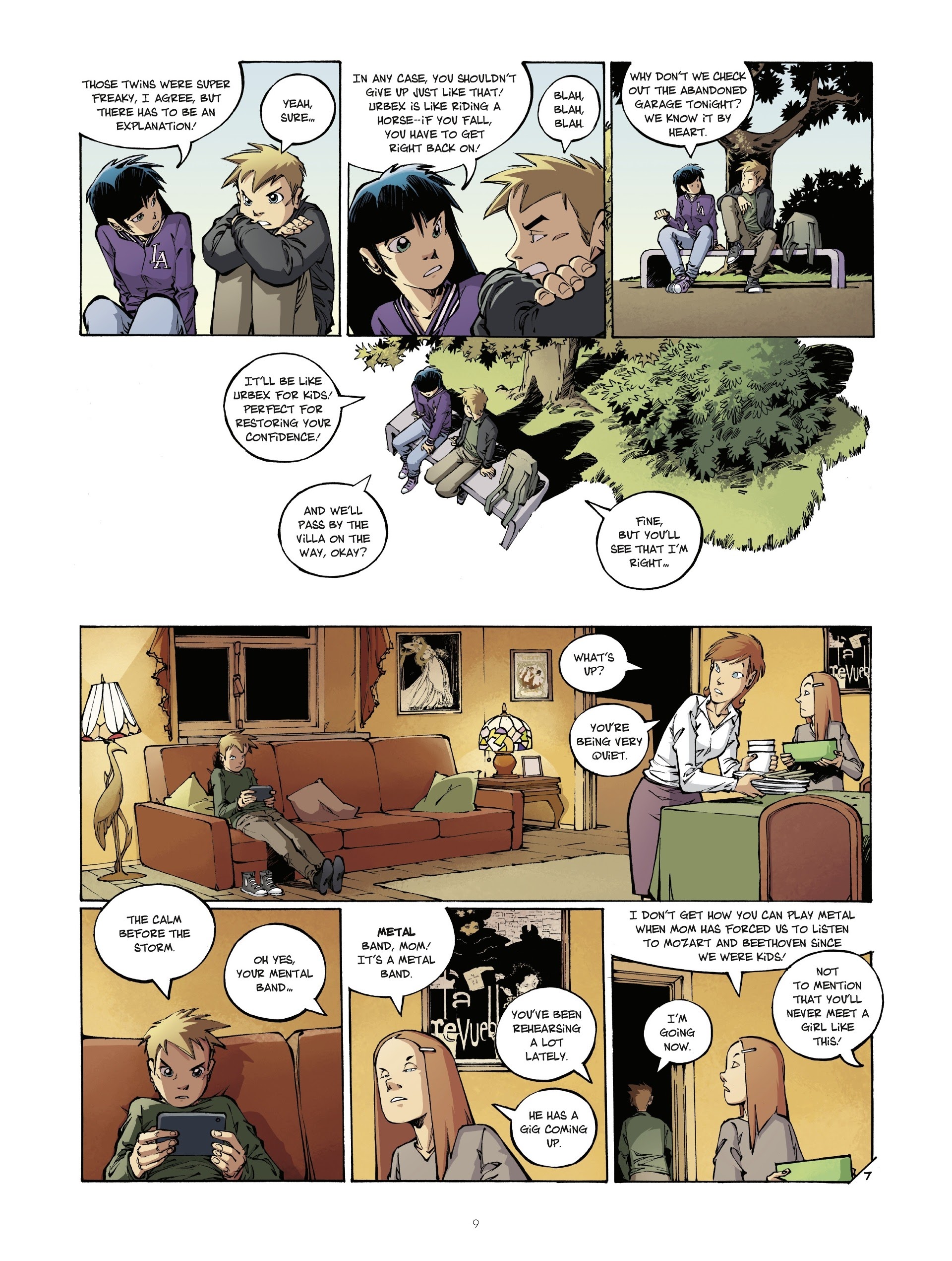 Read online Urbex comic -  Issue #1 - 9