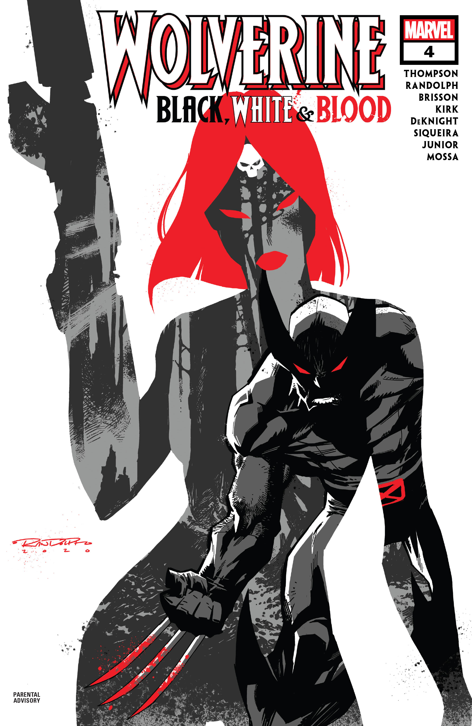 Read online Wolverine: Black, White & Blood comic -  Issue #4 - 1
