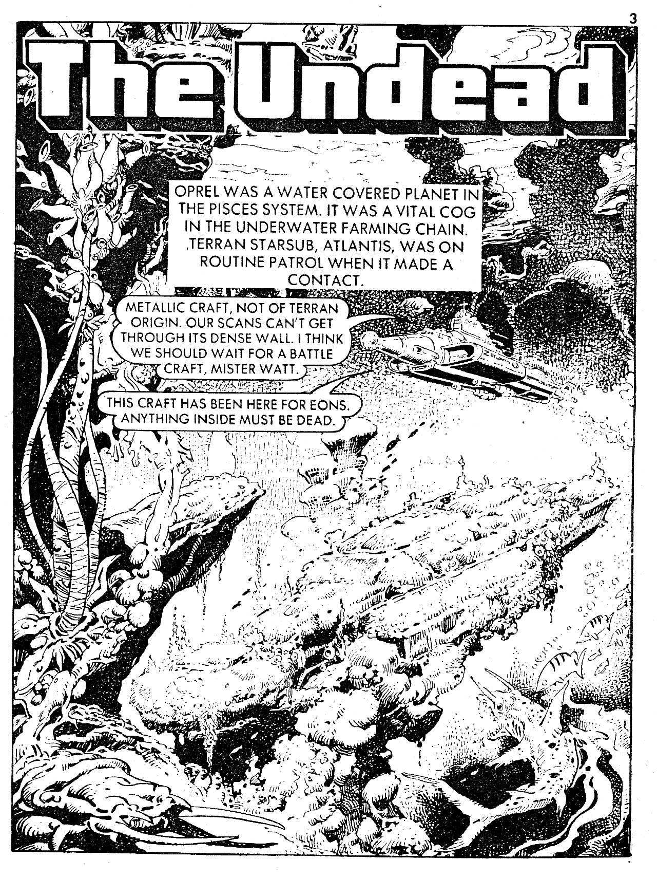 Read online Starblazer comic -  Issue #132 - 3